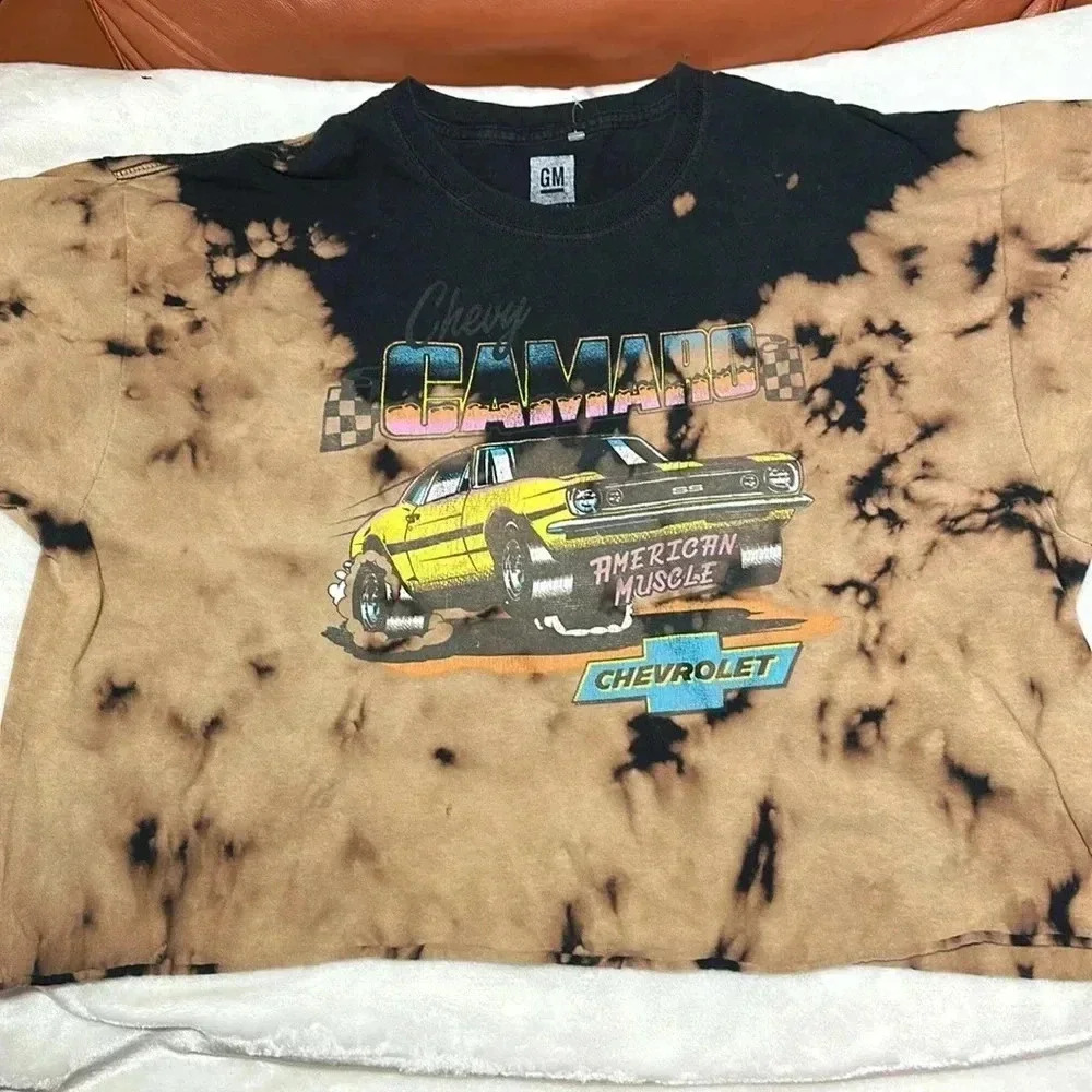 GM Tie-dye Crop T-shirt